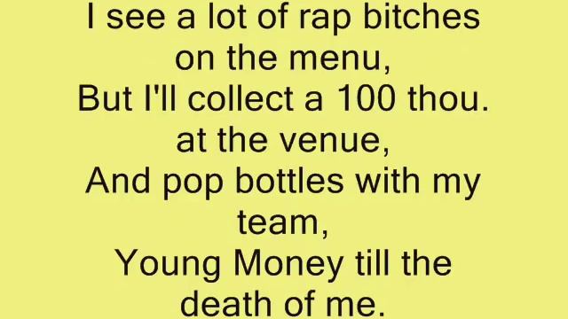 Up All Night - Drake ft. Nicki Minaj (Lyrics on Screen) смотреть онлайн