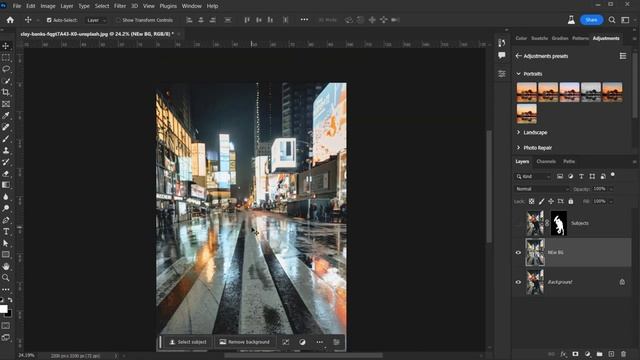 Easily Blur the Background in Photoshop смотреть онлайн