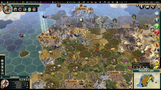 Civilization 5 - Anno Domini Mod - This is Sparta! - Ep. 21 смотреть онлайн