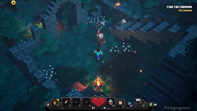 Minecraft Dungeons Gameplay Walkthrough Part 1 ( Beta) смотреть онлайн