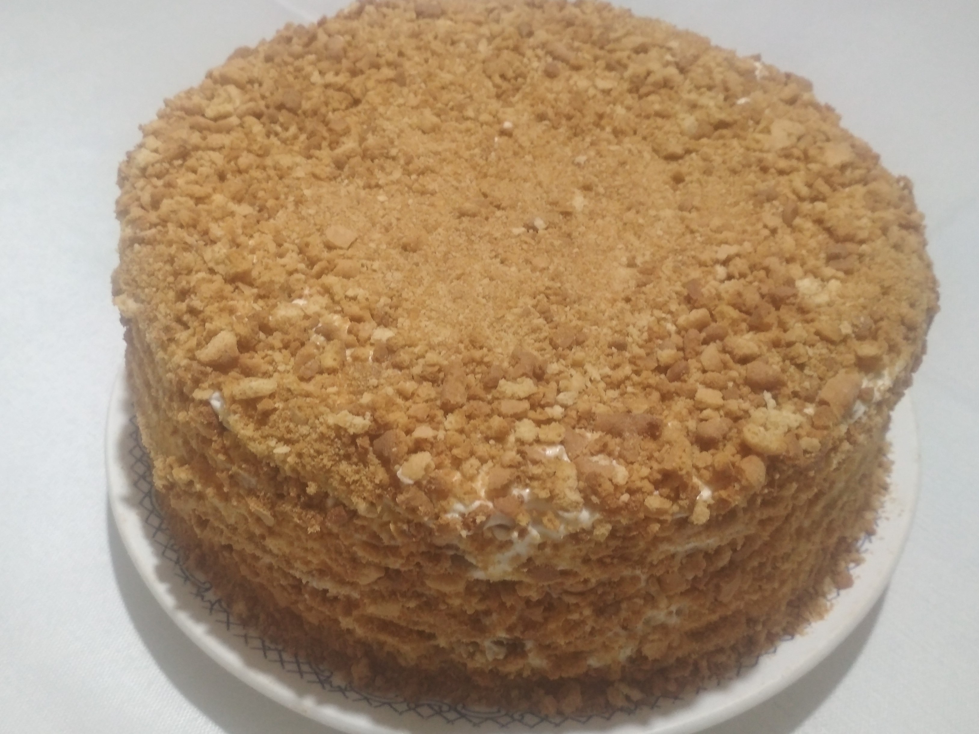 ТОРТ МЕДОВИК СО СМЕТАННЫМ КРЕМОМ, он просто тает во рту!