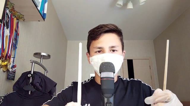 АСМР осмотр ваших глаз 👀 и рефлексов смотреть онлайн
