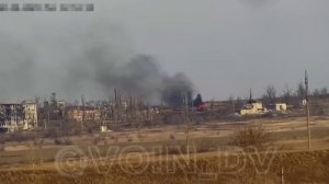 Уничтожение танка ВСУ из ПТРК