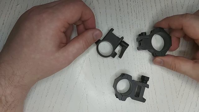 Как выбрать кольца для оптики? Обзор на примере колец Leapers и Burris.