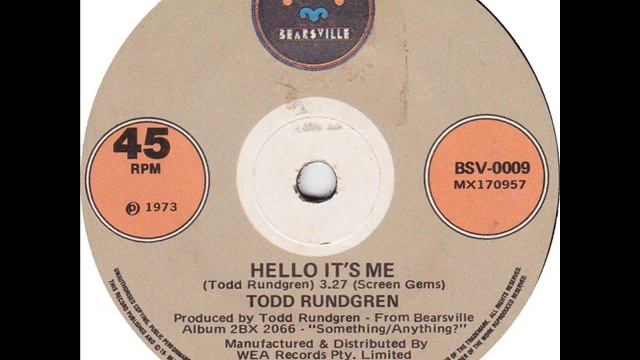 Hello it´s me-todd rundgren смотреть онлайн