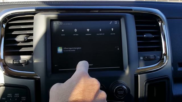 Uconnect 8.4 Android system to factory screen смотреть онлайн