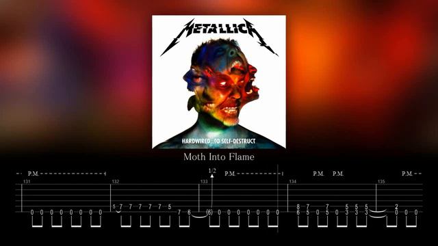 Metallica - Moth Into Flame (Guitar Backing Track with Tabs) смотреть онлайн