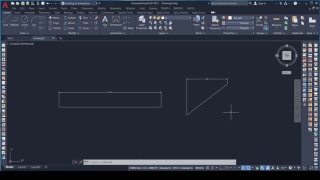 AutoCAD Drawing & Dimensions For Beginners in English | Dimensions Tutorial - AutoCAD | AutoCAD 202 смотреть онлайн