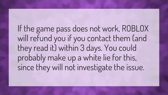 Can you refund Gamepasses in Roblox? смотреть онлайн