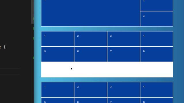 25 Grid Item spanning basics смотреть онлайн
