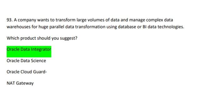 1Z0-1094-23 : Oracle Cloud Database Migration and Integration Specialist Real Exam Question Part 10 смотреть онлайн