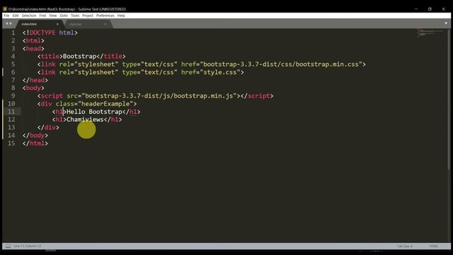 Bootstrap Sinhala By ChamiViews Part 3 смотреть онлайн