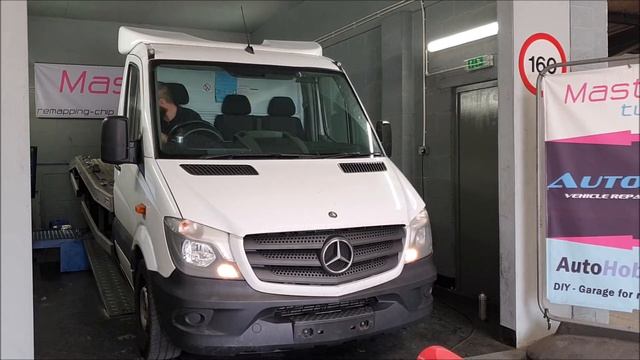 Mercedes Sprinter 2.2CDI ECO Remap / boost leak / DPF OFF смотреть онлайн