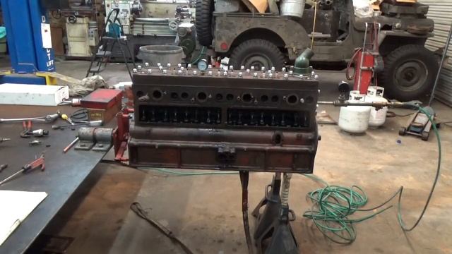 PACKARD ENGINE BUILD PART 3 смотреть онлайн