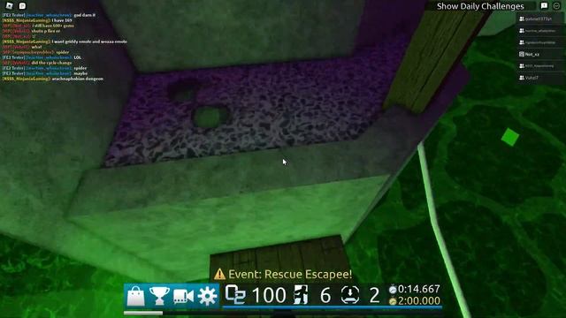 Roblox: Flood Escape 2 - Arctic Grotto & Spider Dungeon [FE2 Highlight Map] смотреть онлайн