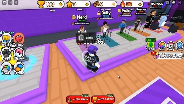 Roblox Rap Battle Simulator New Code July 2023 смотреть онлайн