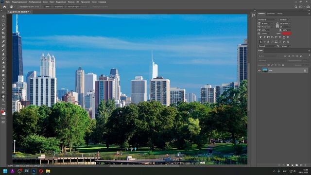 Инструменты в Фотошоп (Photoshop) Рука, Поворот вида смотреть онлайн