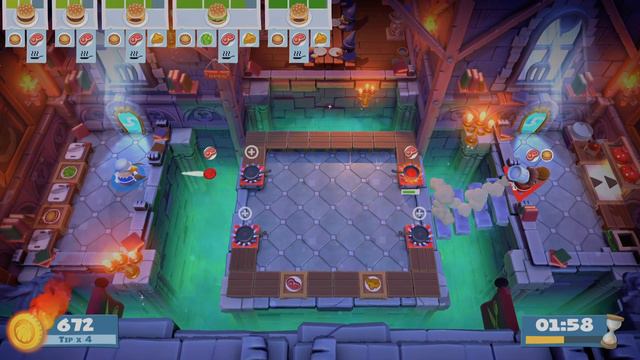 Overcooked! 2 - All You Can Eat | 3-2 | Co-op 2 Players | 4 Stars | PS5 смотреть онлайн