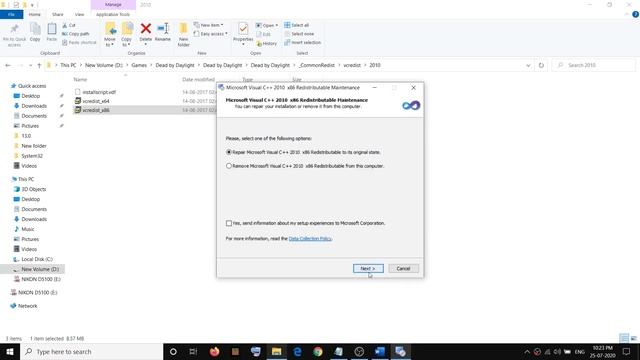 Fix Dead by Daylight Error 0xc000007b, MSVCP140.dll and VCRUNTIME140.dll on Windows PC смотреть онлайн