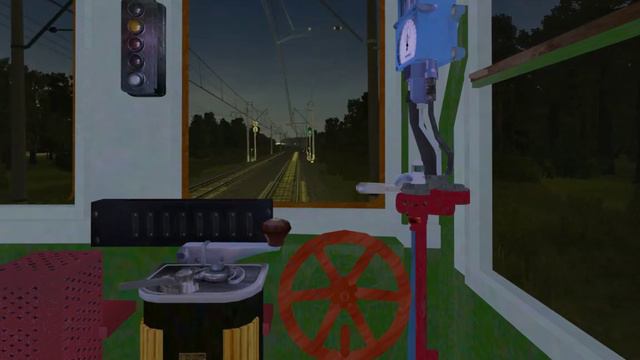 Trainz: Ср3-1469, рейс №203, Москва — Нара, 1960 год смотреть онлайн