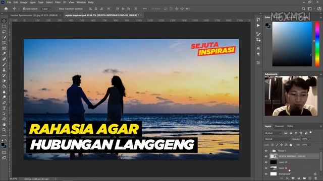 Cara Menggabungkan Layer (Merge Layer) di Photoshop смотреть онлайн