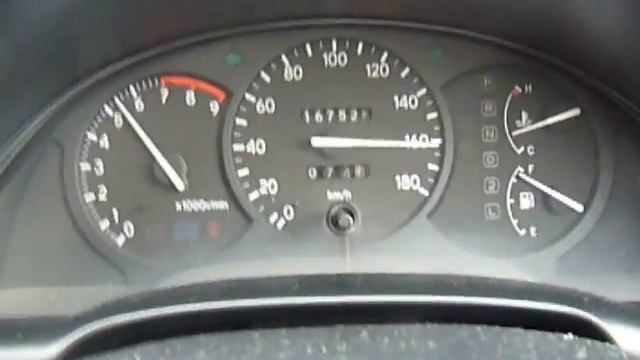 Celica ST202 from 90km/h - acceleration смотреть онлайн