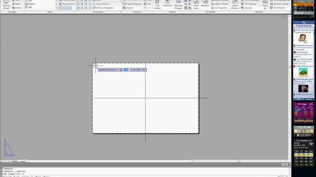 AutoCAD 2010 3d dimension View Port смотреть онлайн