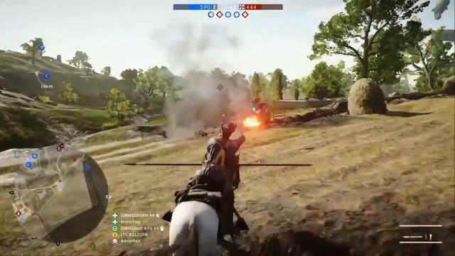 BF1 Cavalry Class - Gameplay Tutorial (Soissons) смотреть онлайн