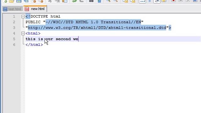 XHTML Tutorial - 7 - Beginning links смотреть онлайн