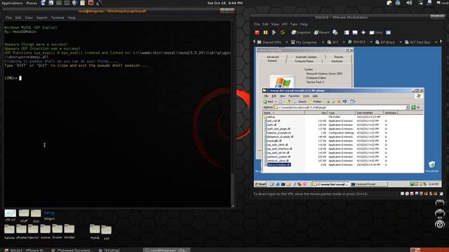 Windows MySQL UDF Exploitation смотреть онлайн