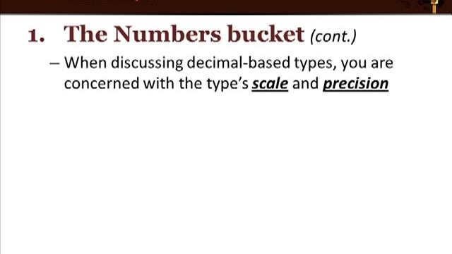 SQL Server Data Types: An Overview смотреть онлайн
