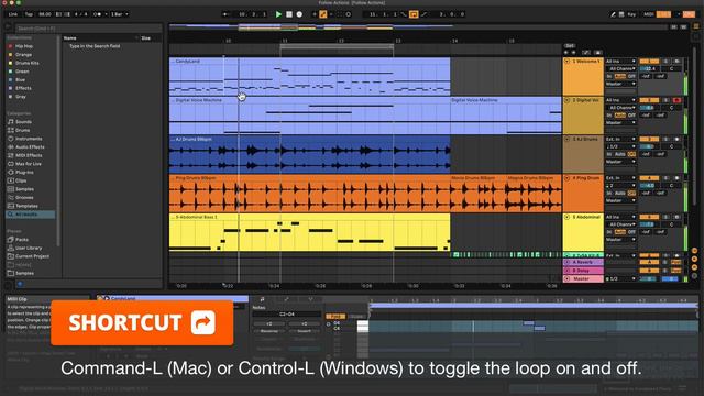 17. Editing Arrangement
