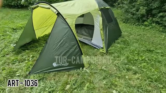 Обзор 4-х местной палатки для кемпинга - ART 1036