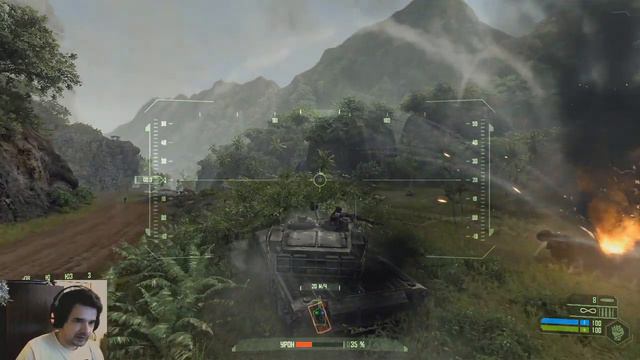Crysis Прохождение ► Катаемся на танке ►# 6 смотреть онлайн