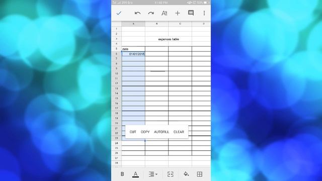 How to use [MS Excel] on your Android phone/make daily expenses sheet on mobile смотреть онлайн