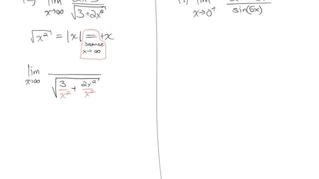 Limit Exercises (Calculus Exam 1 Review) смотреть онлайн