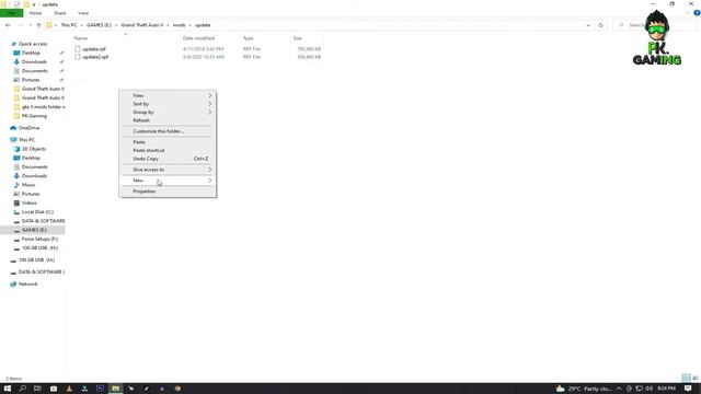 GTA 5 - Mods Folder | How To Create | ADD | Make Mods Folder In GTA V | EASY TUTORIAL | PK GAMING X смотреть онлайн