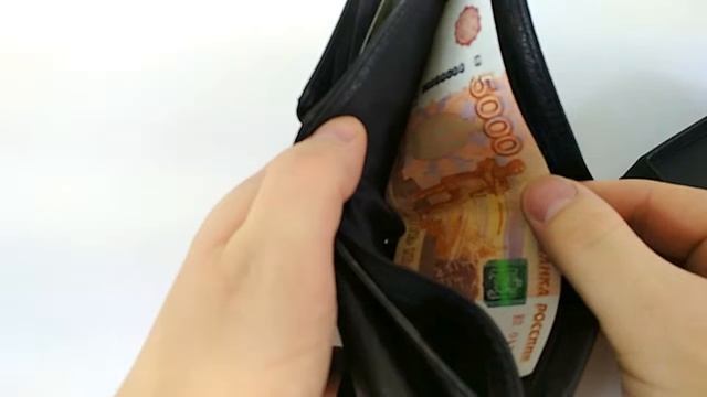 Кожаный кошелек мужской Hight Touch 118888 смотреть онлайн