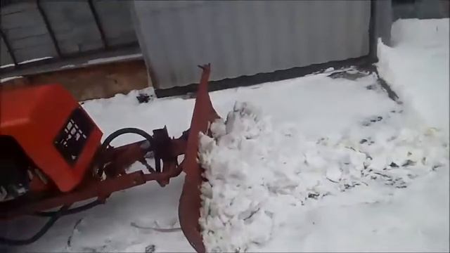 Белорус 132H с самодельной лопатой смотреть онлайн