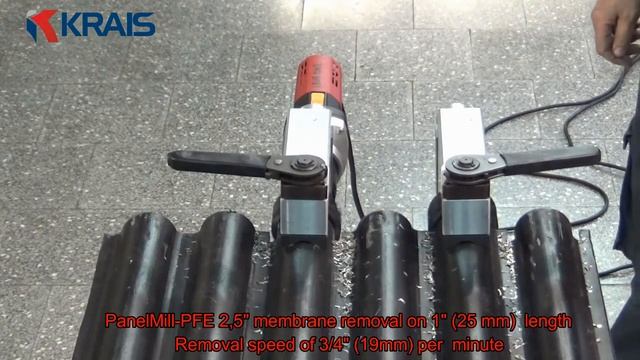 PanelMill PFE - удаление мембраны в трубной газоплотной панели котла (бойлера)