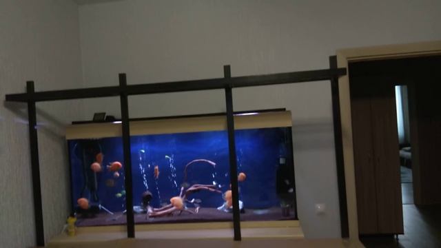 аквариум 1100 литров . # 1 каркас смотреть онлайн