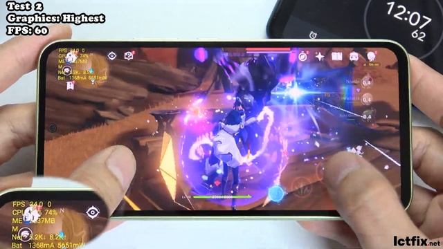 Samsung Galaxy A54 Genshin Impact Gaming test New Update смотреть онлайн