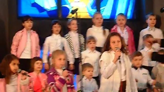 песня Христос воскрес детский хор смотреть онлайн