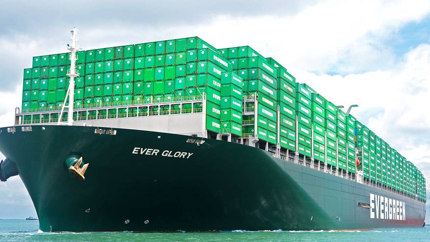 Гигантский контейнеровоз Evergreen который перегородил Суэцкий канал. Всё о нём