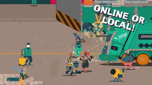 PixelJunk Scrappers Deluxe | Announcio | PS5 & PS4 смотреть онлайн