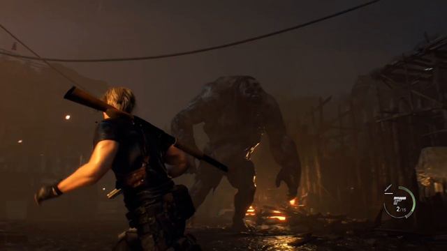 Giant Boss fight- Resident evil 4 ( remake) смотреть онлайн