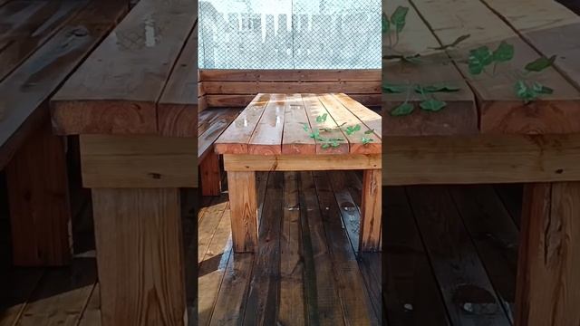 Весенние работы! Моем беседку!Наводим порядок! смотреть онлайн