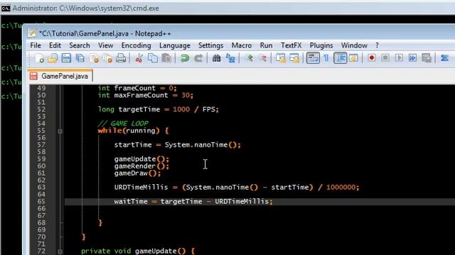 Part 2 - Basic Game Programming in Java - Setting the FPS смотреть онлайн