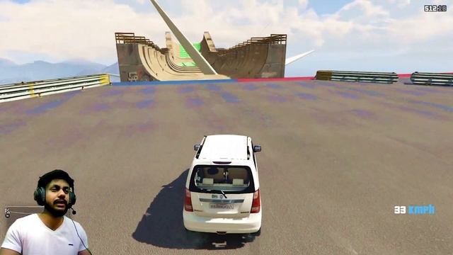 Indian cars Vs Destructive Blender Ramp GTA 5 смотреть онлайн