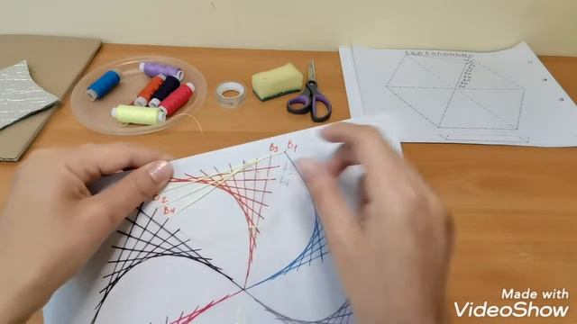 Кружок "Волшебные нити". "Простая мандала" в технике изонить. Часть 2 смотреть онлайн